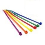 4" 18LBS Color Cable Ties