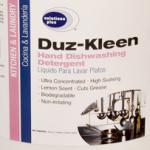 ACS 30905 "Duz-Kleen" Hand Dishwashing Detergent (1 Case / 4 Gallons)