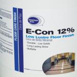 ACS 2012 "E-Con 12%"  Floor Finish (1 Case / 4 Gallons)