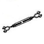 Stainless Steel 304 Jaw & Jaw Turnbuckles