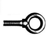 Machine Eye Bolts Self Colored Steel Forged Shoulder Pattern