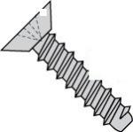 Phillips Flat Undercut Head 18/8 Stainless SteelType B Sheet Metal Screws