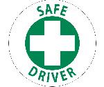 SAFE DRIVER HARD HAT EMBLEM