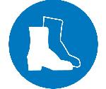 WEAR FOOT PROTECTION ISO LABEL