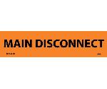 MAIN DISCONNECT ELECTRICAL MARKER
