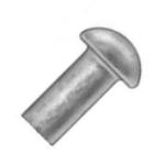 Round Head 18/8 Stainless Steel Solid Rivet