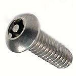 Metric Pin In Torx® Button Head 18/8 Stainless Steel Machine Screws