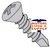 Oval Head Light Duty Steel-To-Steel Teks® Self-Drilling Screws ITW Buildex