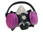 SAS 3650-50 P100 Multi-Use Half mask Respirator with P100 Filter - Medium (Box of 12)
