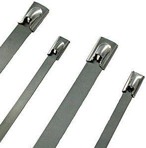100 lbs. Tensile Strength Stainless Steel Cable Ties
