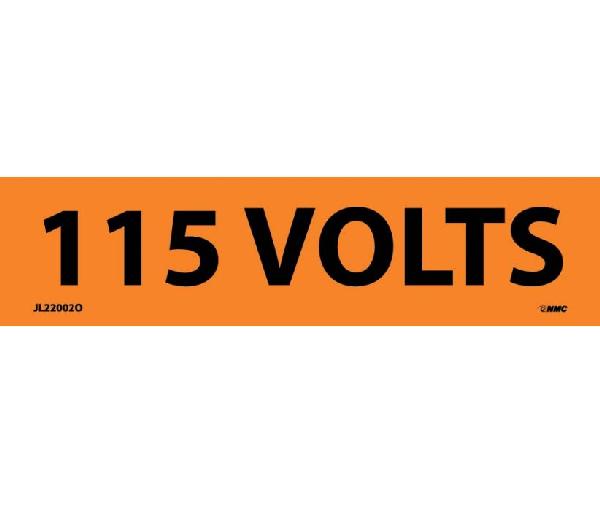 115 VOLTS ELECTRICAL MARKER