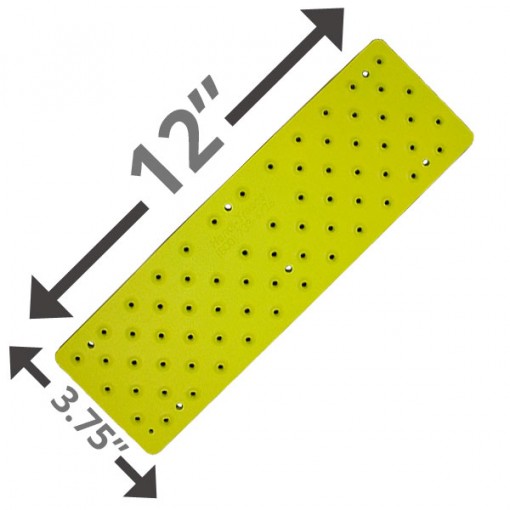 12 Non Slip Stair Pad – Yellow - 3.75 x 12