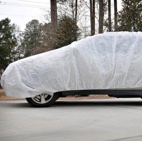 12 X 20' MID-SIZE, SUPERTUFF LIGHTWEIGHT PROTECTIVE CAR COVERS