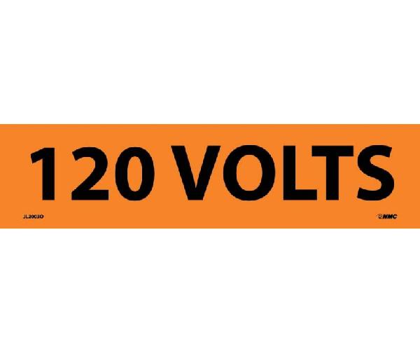 120 VOLTS ELECTRICAL MARKER