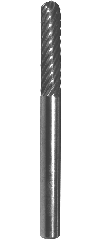 1/8 x 9/16 Miniature Cylindrical (Radius End) Carbide Bur