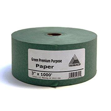 3 X 1000' PREMIUM GREEN MASKING PAPER