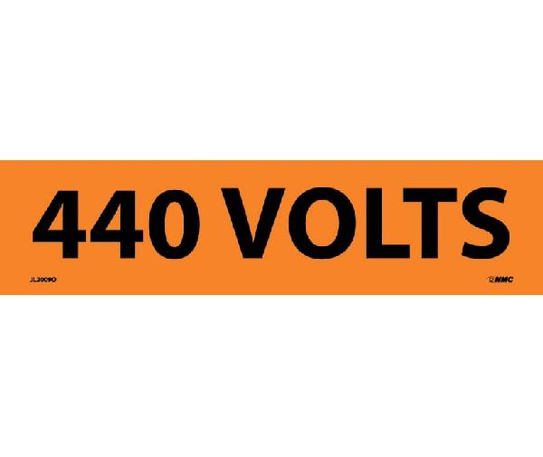 440 VOLTS ELECTRICAL MARKER