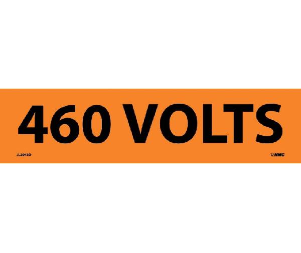 460 VOLTS ELECTRICAL MARKER
