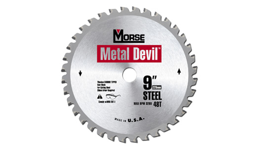 7-1/2- 68T: MK Morse Metal Devil® Circular Saw Blades: Arbor- 30mm