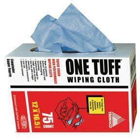 75 COUNT ONE TUFF™ DURABLE ABSORBENT WIPER CLOTHS 12 X 16.5