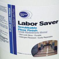 ACS 22801 Labor Saver Scrubbable Floor Finish (1 Case / 4 Gallons)