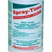ACS 326 Spray Time Deodorizer, Disinfectant, Cleaner Quart