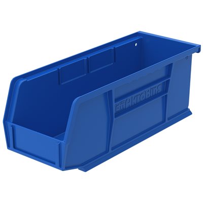 AkroBins® Standard Storage Bin, 10 7/8L x 4H x 4 1/8W, Blue