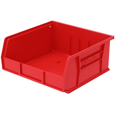 AkroBins® Standard Storage Bin, 10 7/8L x 5H x 11W, Red