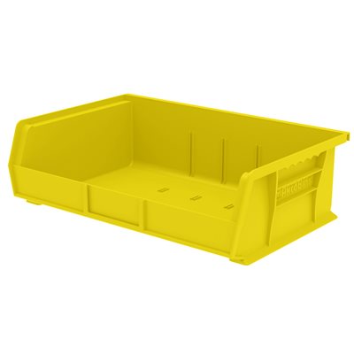 AkroBins® Standard Storage Bin, 10 7/8L x 5H x 16 1/2W, Yellow