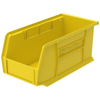 AkroBins® Standard Storage Bin, 10 7/8L x 5H x 5 1/2W, Yellow