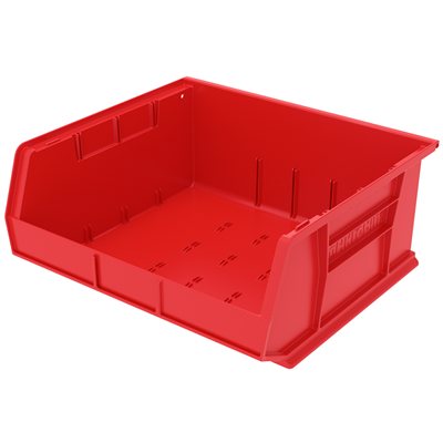 AkroBins® Standard Storage Bin, 14 3/4L x 7H x 16 1/2W, Red