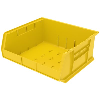 AkroBins® Standard Storage Bin, 14 3/4L x 7H x 16 1/2W, Yellow