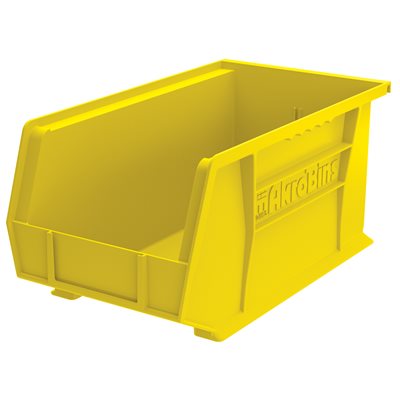 AkroBins® Standard Storage Bin, 14 3/4L x 7H x 8 1/4W, Yellow