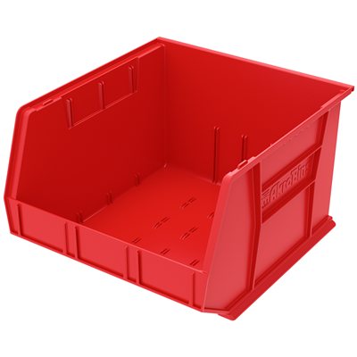 AkroBins® Standard Storage Bin, 18L x 11H x 16 1/2W, Red