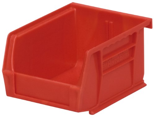 AkroBins® Standard Storage Bin, 5 3/8L x 3H x 4 1/8W, Red