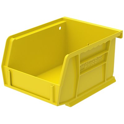 AkroBins® Standard Storage Bin, 5 3/8L x 3H x 4 1/8W, Yellow