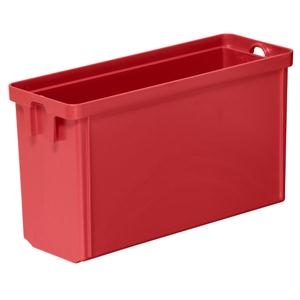 Akro-Mills Multi-Load Tote, 1/4 Cup, Red