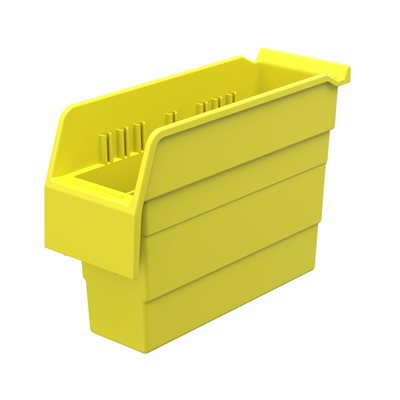 Akro-Mills ShelfMax8™ Bin, 11 5/8L x 8H x 4 1/8W, Yellow