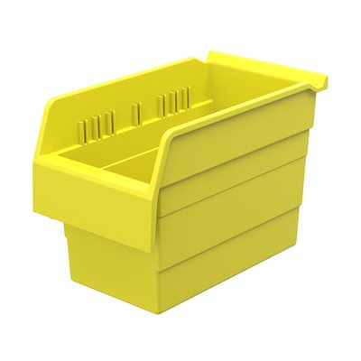 Akro-Mills ShelfMax8™ Bin, 11 5/8L x 8H x 6 5/8W, Yellow