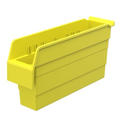 Akro-Mills ShelfMax8™ Bin, 15 5/8L x 8H x 4 1/8W, Yellow