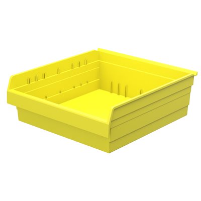 Akro-Mills ShelfMax8™ Bin, 23 5/8L x 8H x 22 1/2W, Yellow