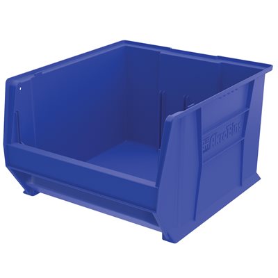 Akro-Mills Super-Size AkroBins® Storage Bin, 20L x 12H x 18 3/8W, Blue