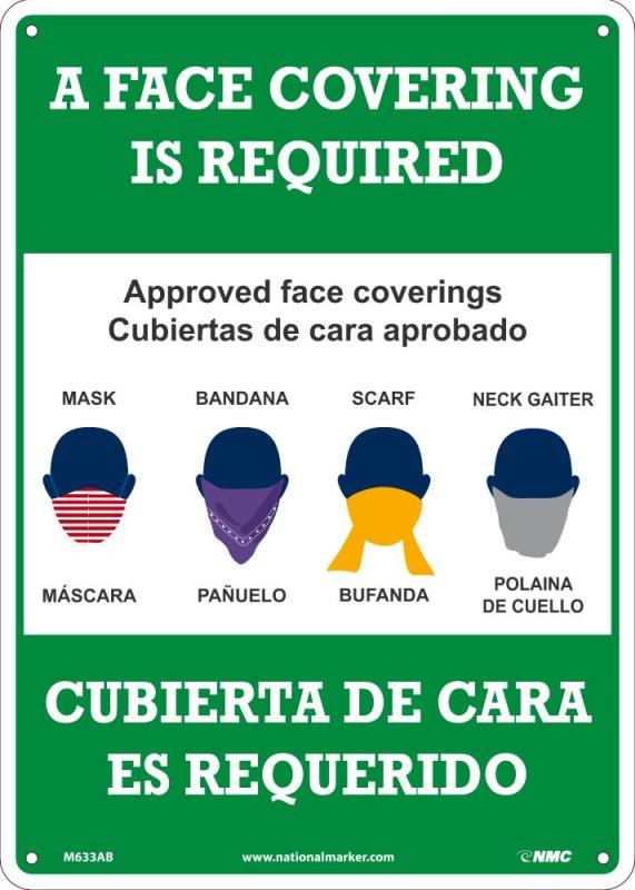 APPROVED FACE COVERINGS