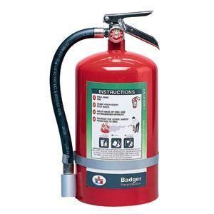 Badger™ Extra 11 lb Halotron® I Extinguisher w/ Wall Hook