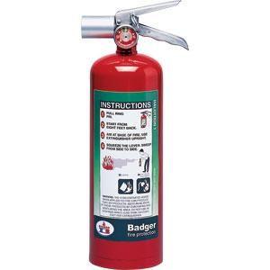 Badger™ Extra 5 lb Halotron® I Extinguisher w/ Wall Hook