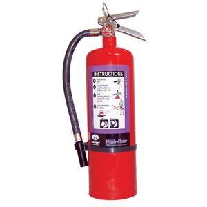 Badger™ Extra-High Flow 10 lb Purple K Extinguisher w/ Wall Hook