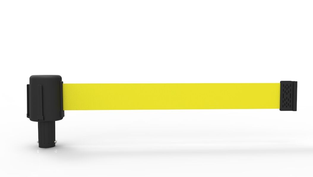Banner Stakes 15' Yellow Blank Polyester Banner
