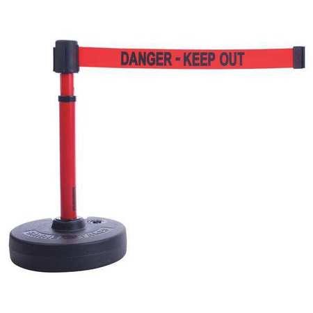 Banner Stakes Plus Barrier Set With Red Danger - Keep Out Banner