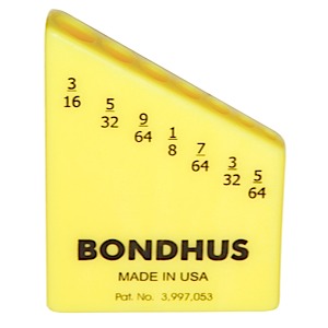 Bondhus 18045, Bondhex Case Holds 7 Tools 5/64 - 3/16