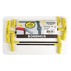 Bondhus 75148, Set 5 ProHold Balldriver T-Handles 4 - 10mm